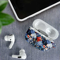 Hawaii Tropicana Blue Pattern AirPods Case LT01 - Polynesian Pride