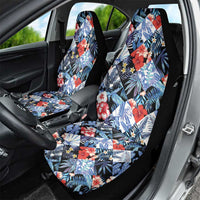 Hawaii Tropicana Blue Pattern Car Seat Cover - Polynesian Pride