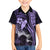 Polynesian Women Day 2024 Family Matching Off Shoulder Long Sleeve Dress and Hawaiian Shirt Hibiscus Girl Tribal LT01 Son's Shirt Purple - Polynesian Pride