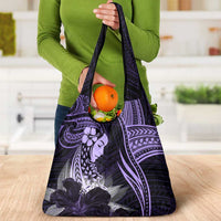 Polynesian Women Day 2024 Grocery Bag Hibiscus Girl Tribal LT01 - Polynesian Pride