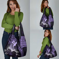 Polynesian Women Day 2024 Grocery Bag Hibiscus Girl Tribal LT01 - Polynesian Pride
