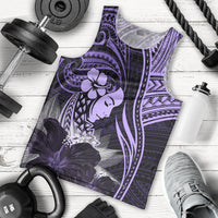 Polynesian Women Day 2024 Men Tank Top Hibiscus Girl Tribal LT01 - Polynesian Pride