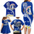 Northern Mariana Islands Commonwealth Day 2024 Family Matching Long Sleeve Bodycon Dress and Hawaiian Shirt Dolphin With Plumeria Flower LT01 - Polynesian Pride