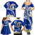 Northern Mariana Islands Commonwealth Day 2024 Family Matching Summer Maxi Dress and Hawaiian Shirt Dolphin With Plumeria Flower LT01 - Polynesian Pride