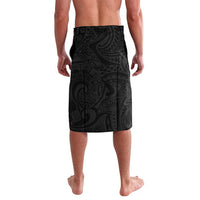 Hawaii Mermaid Monotone Lavalava Polynesian Pattern Fish Hook LT01 - Polynesian Pride