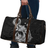 Hawaii Mermaid Monotone Travel Bag Polynesian Pattern Fish Hook LT01 - Polynesian Pride