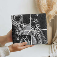 Hawaii Mermaid Monotone Wrapping Paper Polynesian Pattern Fish Hook LT01 - Polynesian Pride