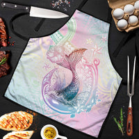 Hawaii Mermaid Sweet Pastel Apron Polynesian Pattern Fish Hook
