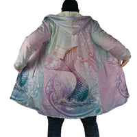 Hawaii Mermaid Sweet Pastel Cloak Polynesian Pattern Fish Hook LT01 - Polynesian Pride