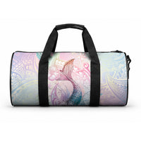 Hawaii Mermaid Sweet Pastel Duffle Bag Polynesian Pattern Fish Hook LT01 One size Multicolor - Polynesian Pride