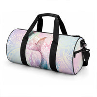 Hawaii Mermaid Sweet Pastel Duffle Bag Polynesian Pattern Fish Hook LT01 - Polynesian Pride