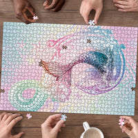 Hawaii Mermaid Sweet Pastel Puzzle Polynesian Pattern Fish Hook LT01 - Polynesian Pride