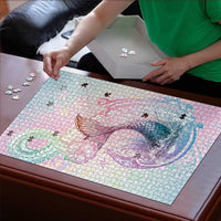 Hawaii Mermaid Sweet Pastel Puzzle Polynesian Pattern Fish Hook LT01 - Polynesian Pride