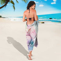 Hawaii Mermaid Sweet Pastel Sarong Polynesian Pattern Fish Hook LT01 - Polynesian Pride