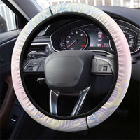 Hawaii Mermaid Sweet Pastel Steering Wheel Cover Polynesian Pattern Fish Hook LT01 - Polynesian Pride