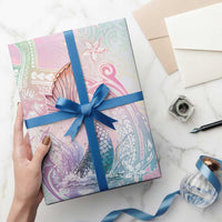 Hawaii Mermaid Sweet Pastel Wrapping Paper Polynesian Pattern Fish Hook LT01 - Polynesian Pride