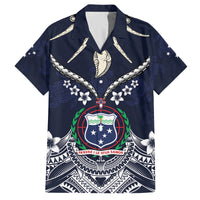 Samoa Independence Day Family Matching Puletasi and Hawaiian Shirt Ula Nifo Mix Turtle
