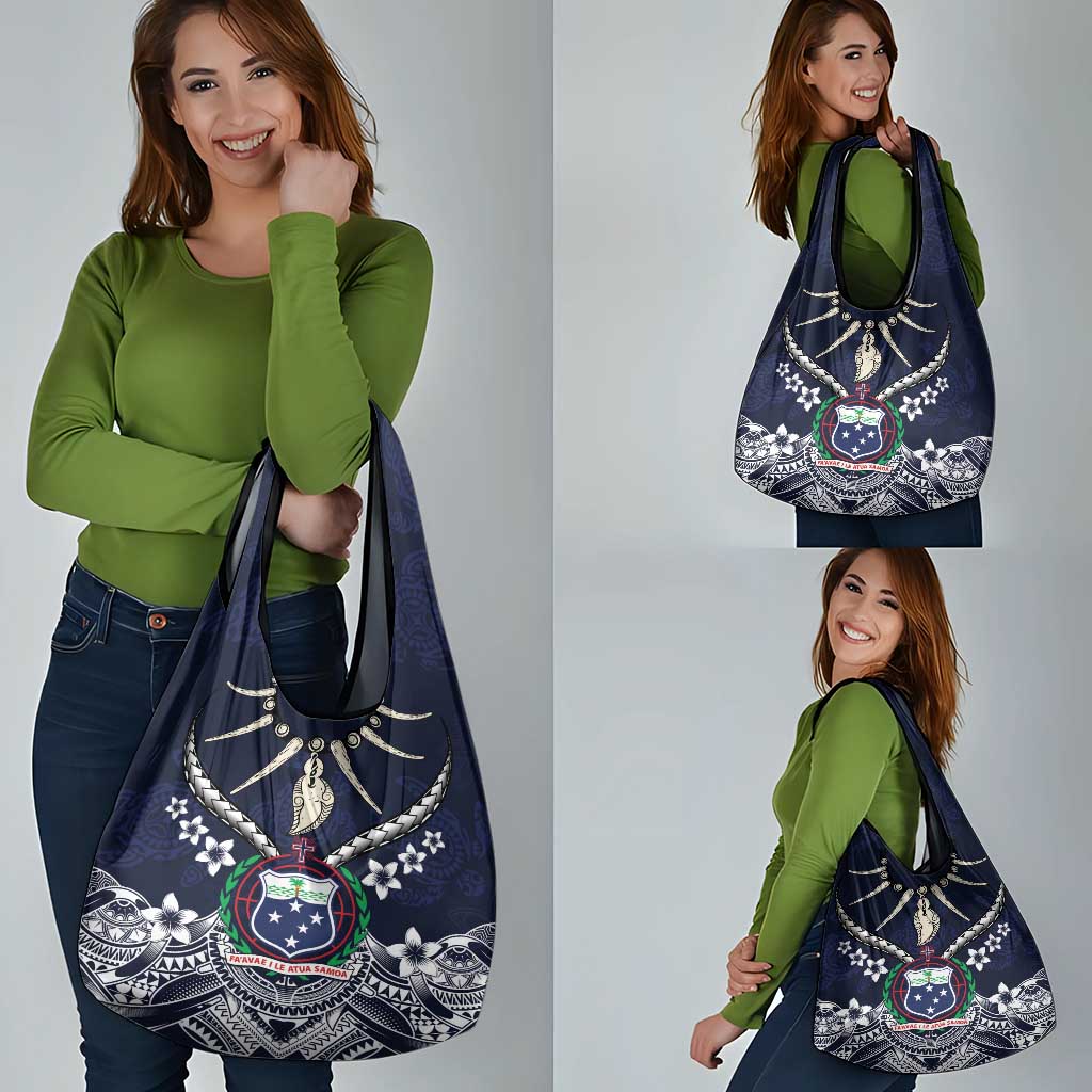 Samoa Independence Day Grocery Bag Ula Nifo Mix Turtle LT01 - Polynesian Pride