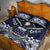 Samoa Independence Day Quilt Bed Set Ula Nifo Mix Turtle