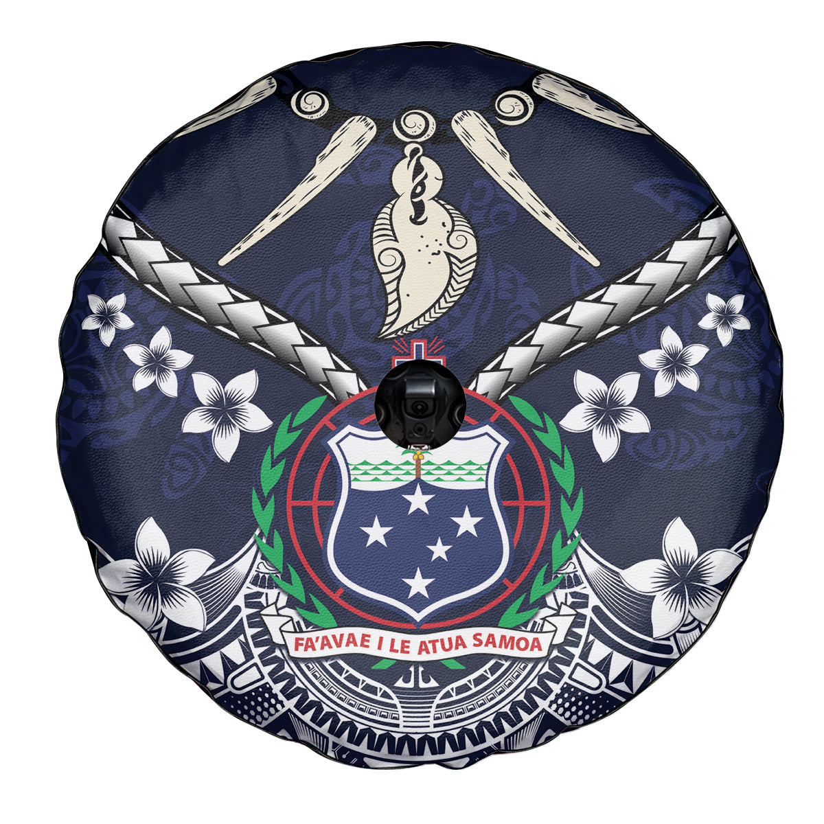 Samoa Independence Day Spare Tire Cover Ula Nifo Mix Turtle