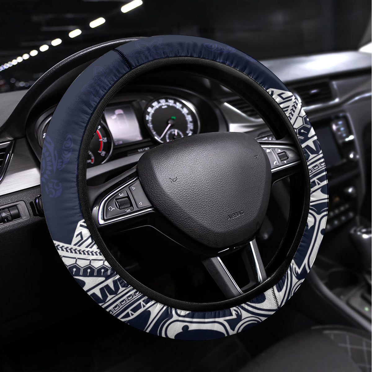 Samoa Independence Day Steering Wheel Cover Ula Nifo Mix Turtle