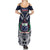 Samoa Independence Day Summer Maxi Dress Ula Nifo Mix Turtle