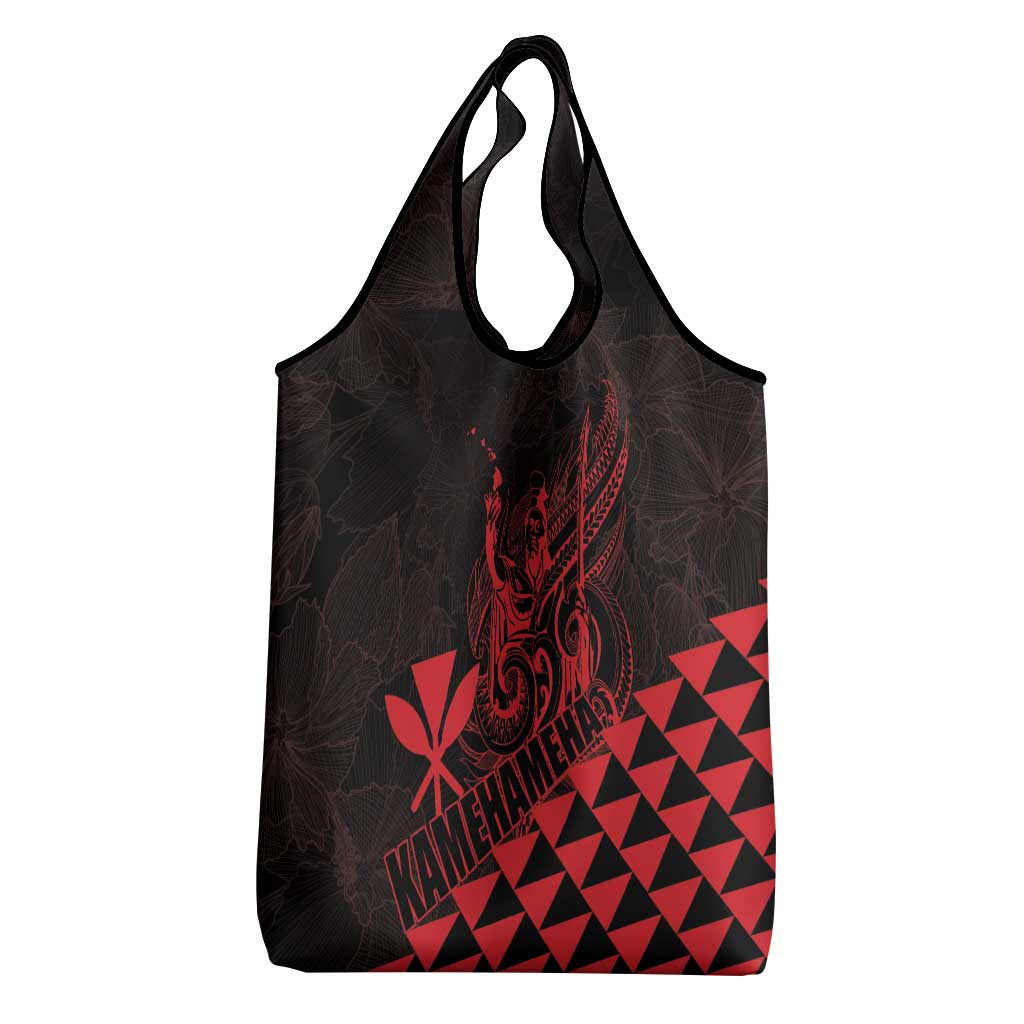 King Kamehameha Day Grocery Bag Kakau Polynesian Pattern LT01 - Polynesian Pride