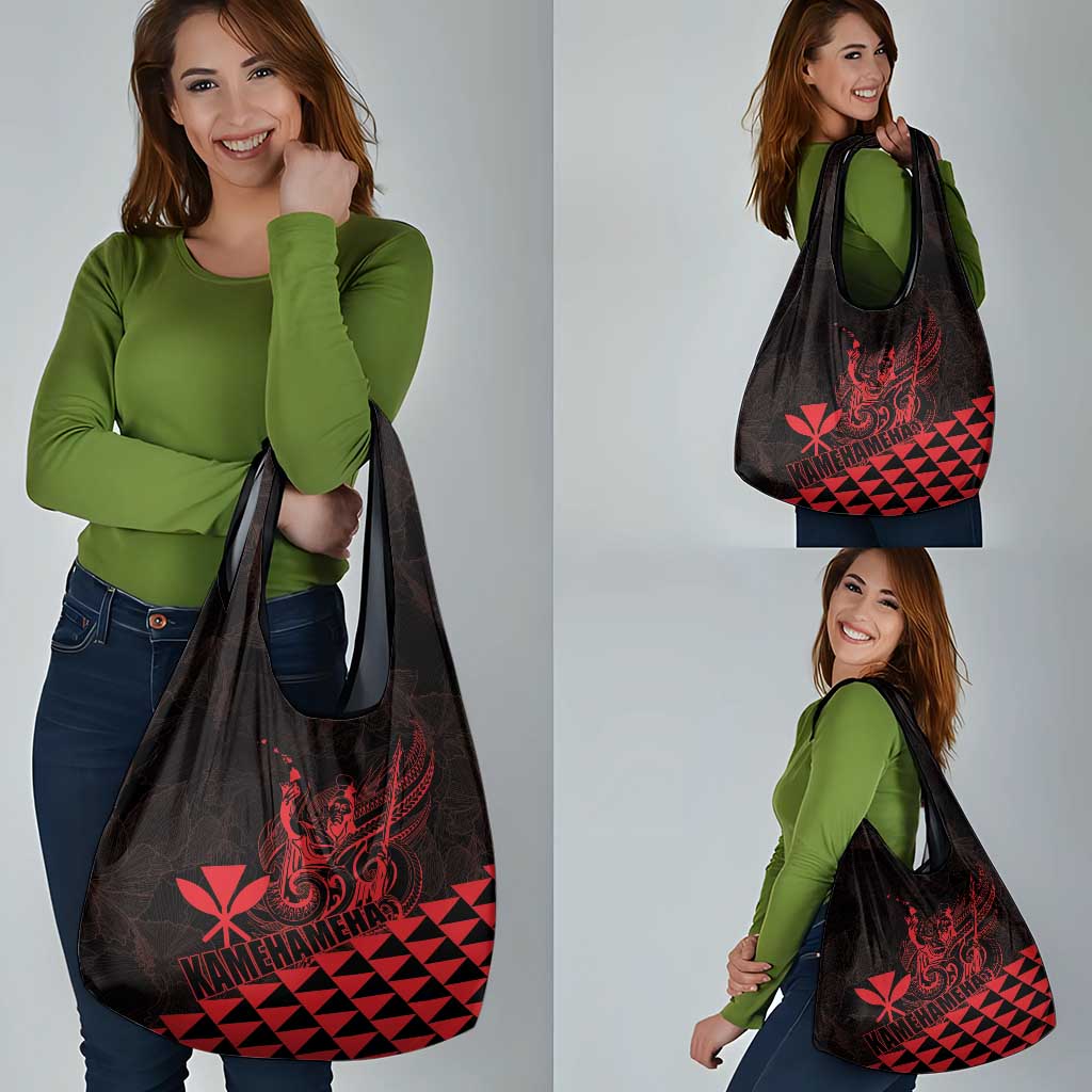 King Kamehameha Day Grocery Bag Kakau Polynesian Pattern LT01 - Polynesian Pride