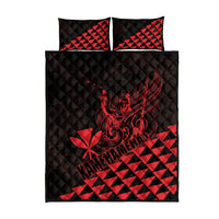 King Kamehameha Day Quilt Bed Set Kakau Polynesian Pattern LT01 - Polynesian Pride