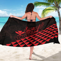 King Kamehameha Day Sarong Kakau Polynesian Pattern