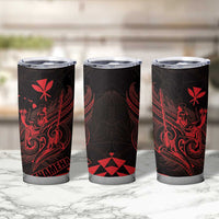 King Kamehameha Day Tumbler Cup Kakau Polynesian Pattern LT01 - Polynesian Pride