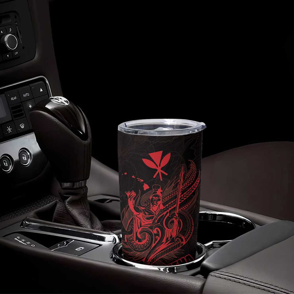 King Kamehameha Day Tumbler Cup Kakau Polynesian Pattern LT01 - Polynesian Pride