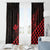 King Kamehameha Day Window Curtain Kakau Polynesian Pattern