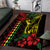 King Kamehameha Day Area Rug Hawaii Kakau Reggae