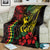 King Kamehameha Day Blanket Hawaii Kakau Reggae