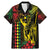 King Kamehameha Day Family Matching Mermaid Dress and Hawaiian Shirt Hawaii Kakau Reggae