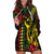 King Kamehameha Day Hoodie Dress Hawaii Kakau Reggae