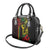 King Kamehameha Day Shoulder Handbag Hawaii Kakau Reggae