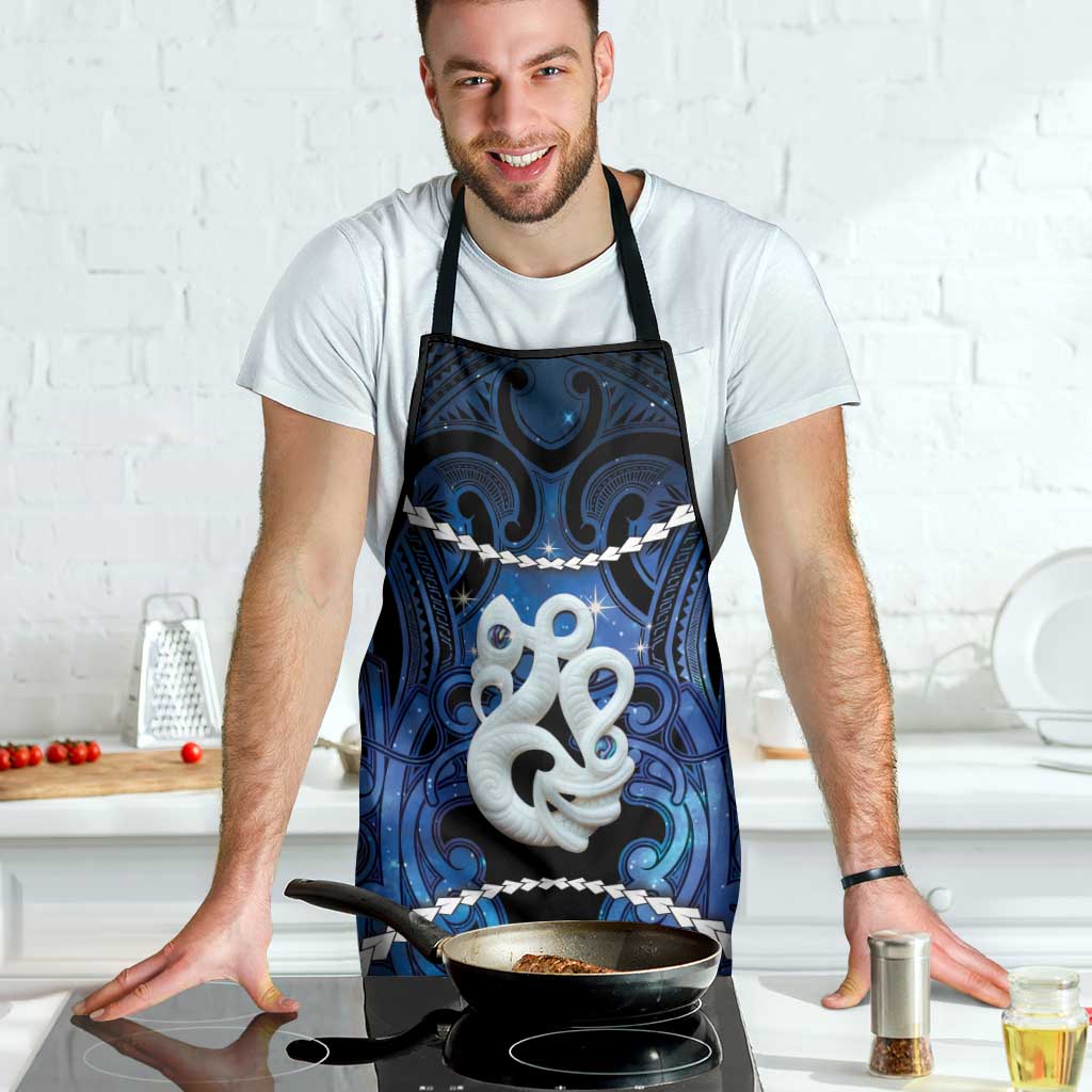 Maori Matariki Manaia Apron Maori Kowhaiwhai Pattern Galaxy LT01 - Polynesian Pride
