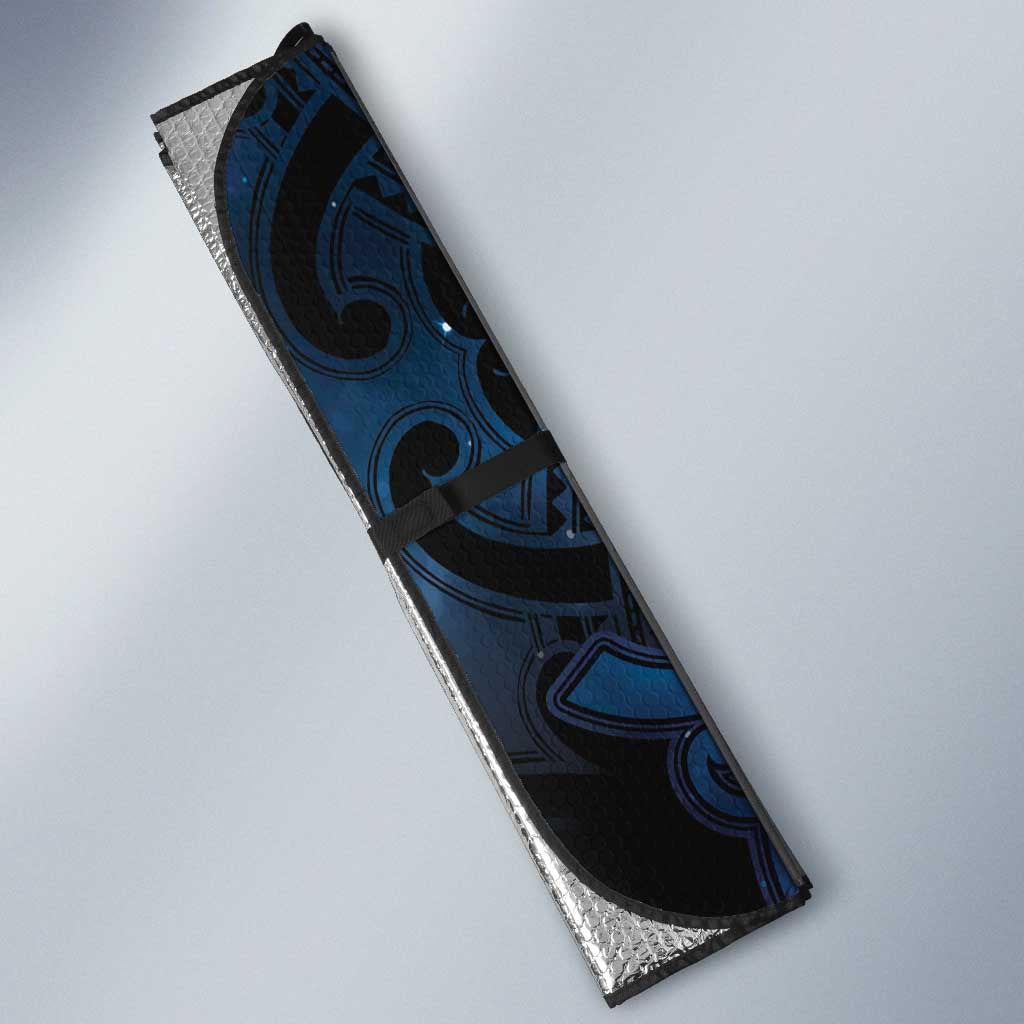 Maori Matariki Manaia Auto Sun Shade Maori Kowhaiwhai Pattern Galaxy LT01 - Polynesian Pride