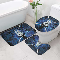 Maori Matariki Manaia Bathroom Set Maori Kowhaiwhai Pattern Galaxy LT01 - Polynesian Pride
