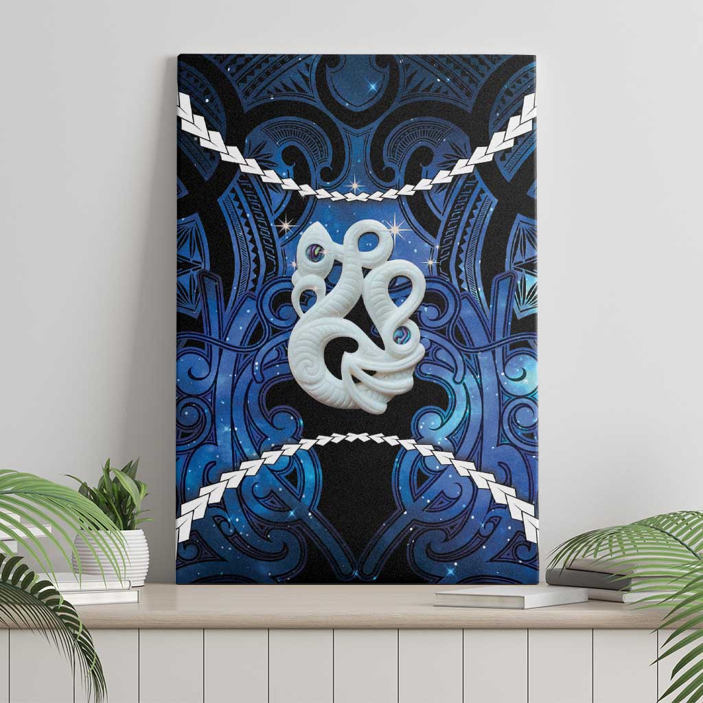 Maori Matariki Manaia Canvas Wall Art Maori Kowhaiwhai Pattern Galaxy LT01 - Polynesian Pride