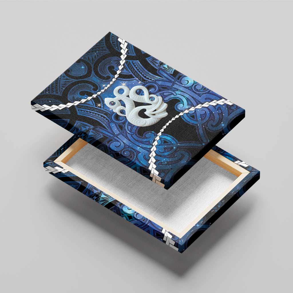 Maori Matariki Manaia Canvas Wall Art Maori Kowhaiwhai Pattern Galaxy LT01 - Polynesian Pride