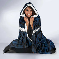 Maori Matariki Manaia Hooded Blanket Maori Kowhaiwhai Pattern Galaxy LT01 - Polynesian Pride