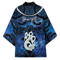 Personalized Maori Matariki Manaia Kimono Maori Kowhaiwhai Pattern Galaxy LT01 - Polynesian Pride