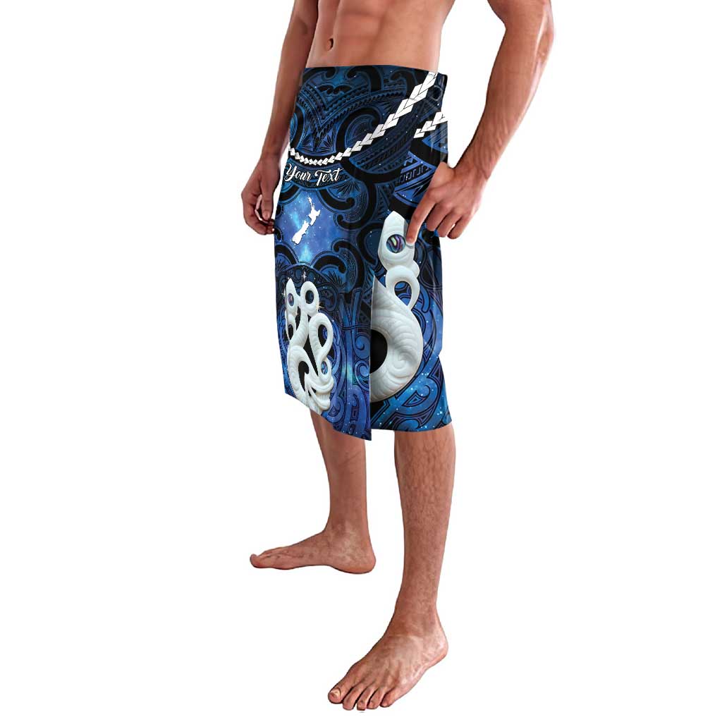 Personalized Maori Matariki Manaia Lavalava Maori Kowhaiwhai Pattern Galaxy LT01 - Polynesian Pride