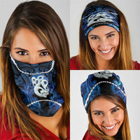 Maori Matariki Manaia Neck Gaiter Maori Kowhaiwhai Pattern Galaxy LT01 - Polynesian Pride