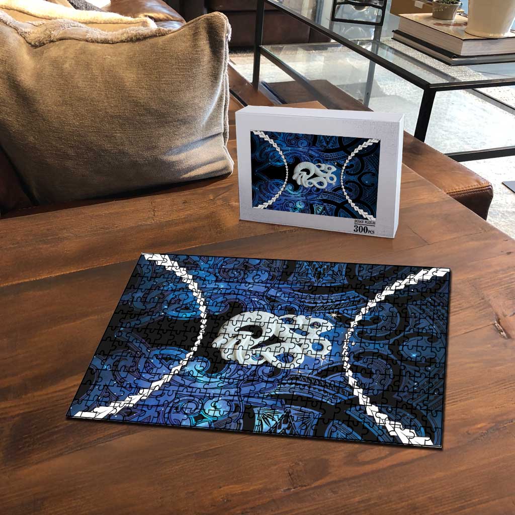 Maori Matariki Manaia Puzzle Maori Kowhaiwhai Pattern Galaxy LT01 - Polynesian Pride