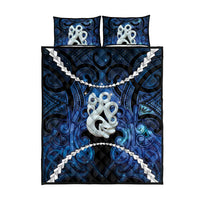 Maori Matariki Manaia Quilt Bed Set Maori Kowhaiwhai Pattern Galaxy LT01 - Polynesian Pride