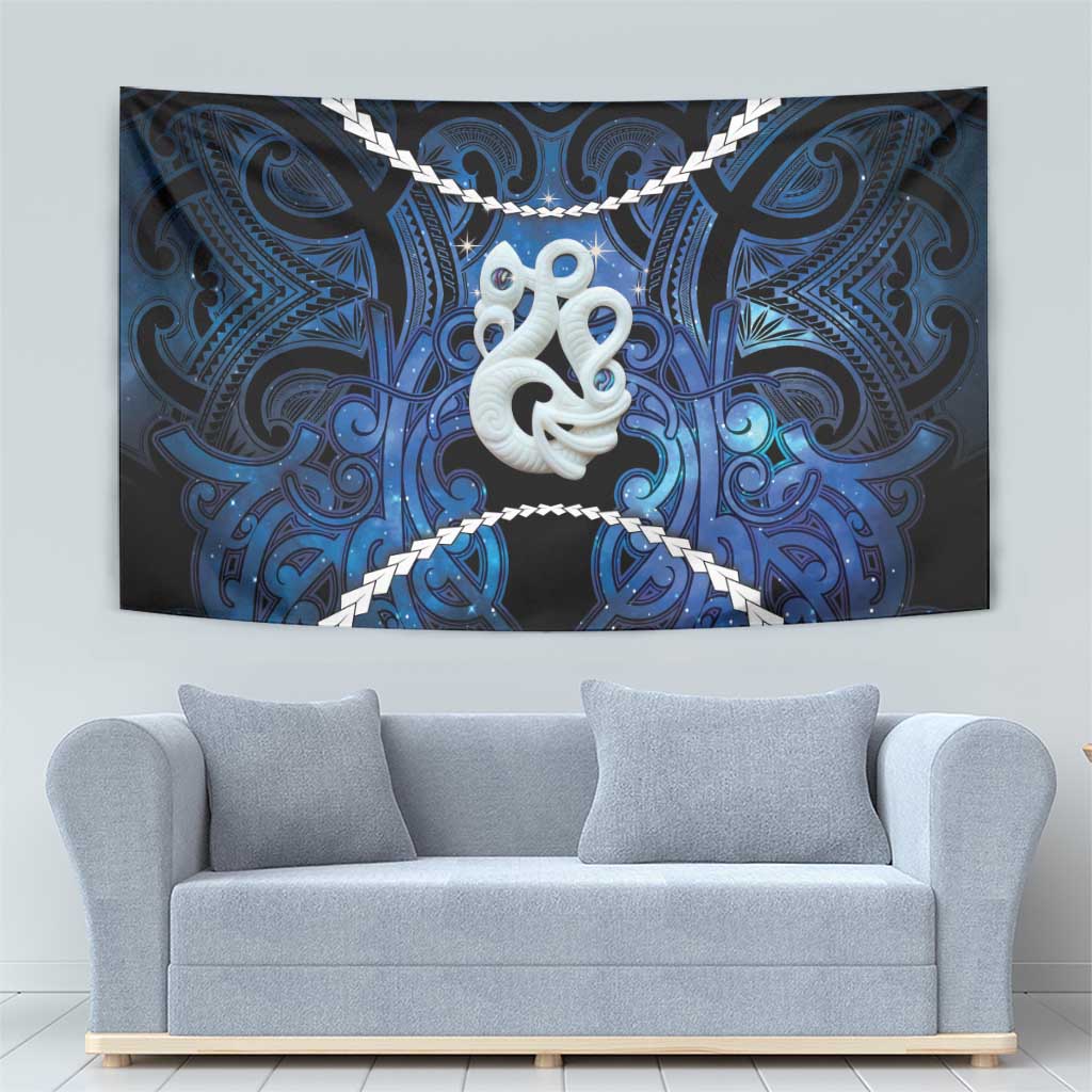 Maori Matariki Manaia Tapestry Maori Kowhaiwhai Pattern Galaxy LT01 - Polynesian Pride